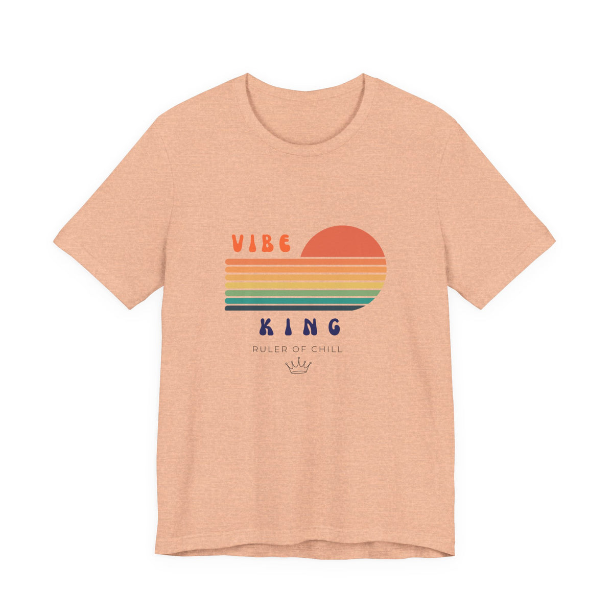 Vibe King Retro Sunset Tee