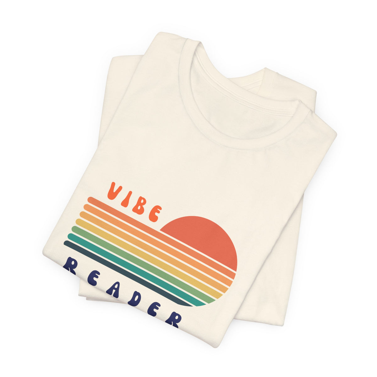 Vibe Reader Retro Sunset Tee