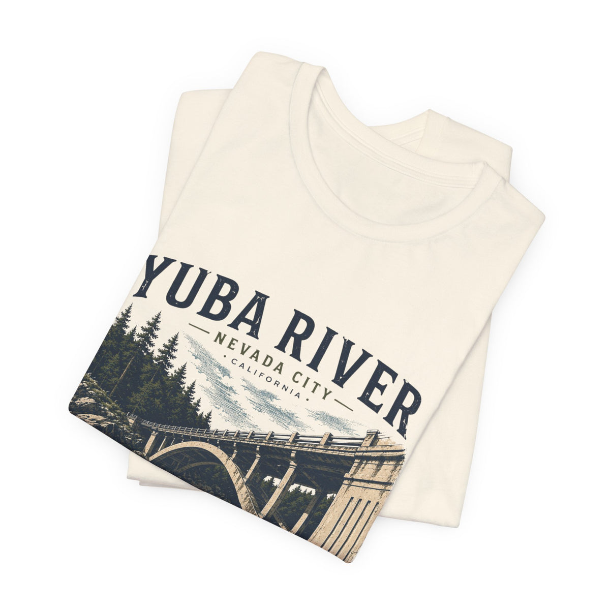 Yuba River Bridge Tee - Nevada City, ca