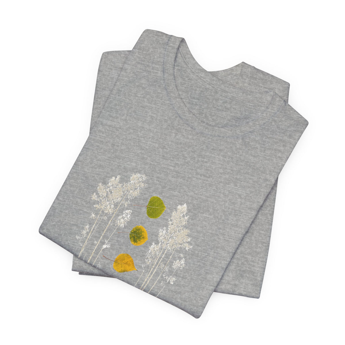 Go Where It's Quiet | Aspen Leaves Tee Sierra Nevada, Ca