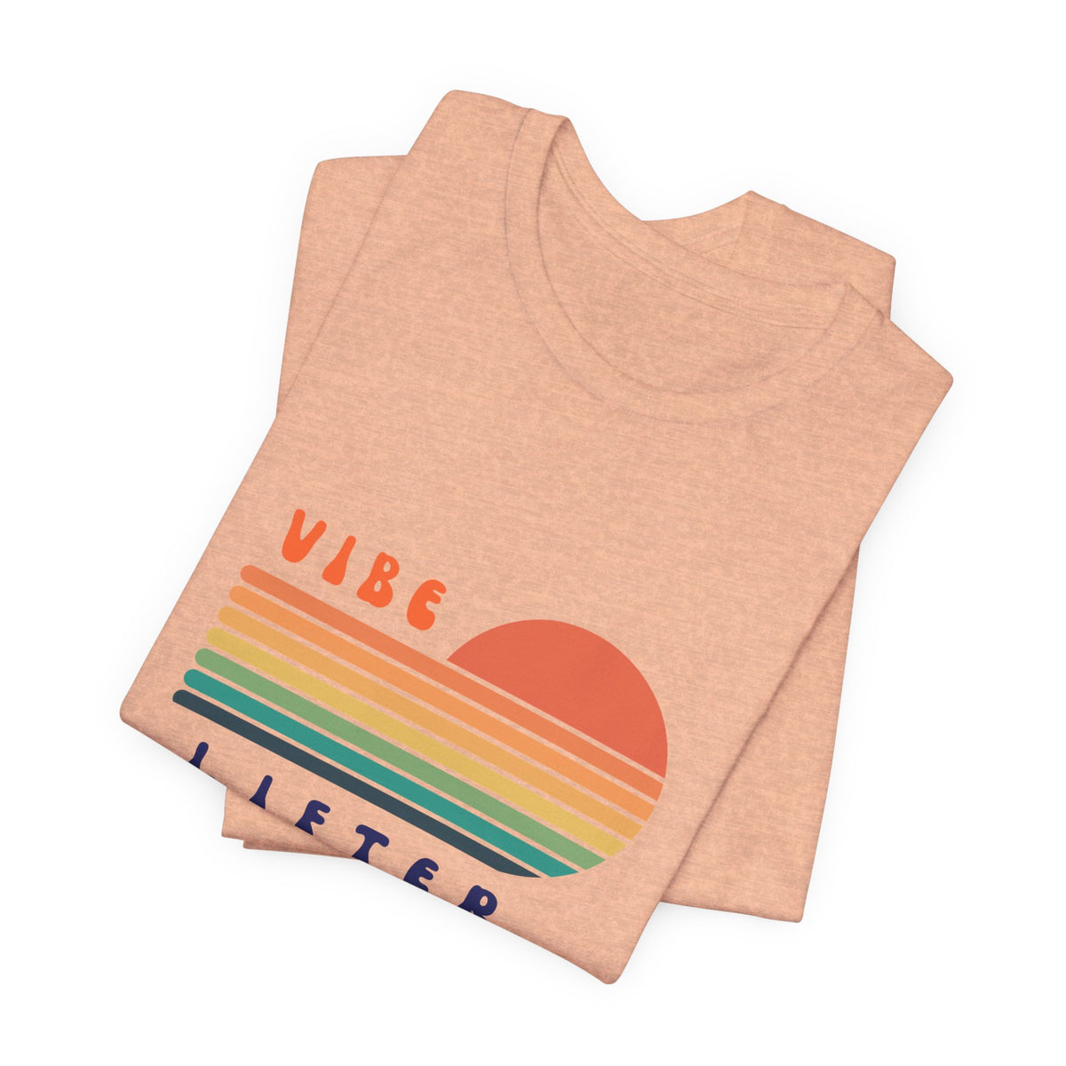 Vibe Lifter Retro Sunset Tee