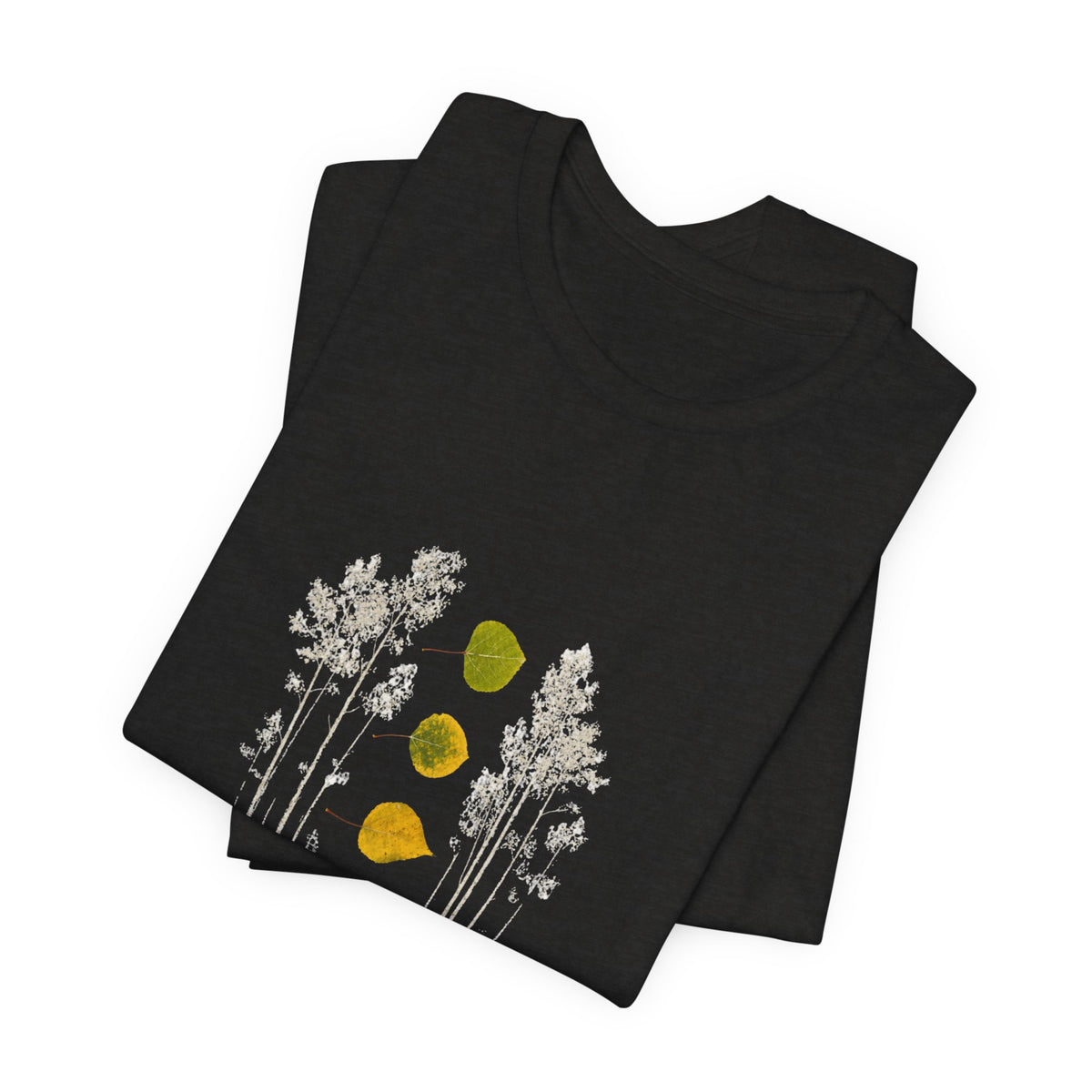 Go Where It's Quiet | Aspen Leaves Tee Sierra Nevada, Ca
