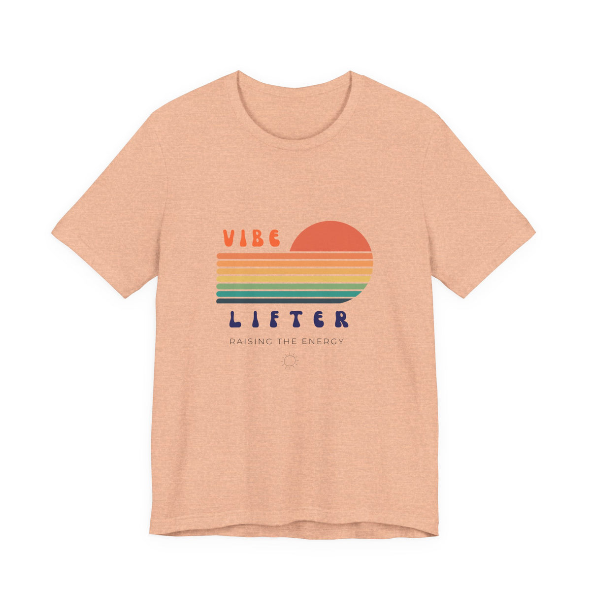 Vibe Lifter Retro Sunset Tee