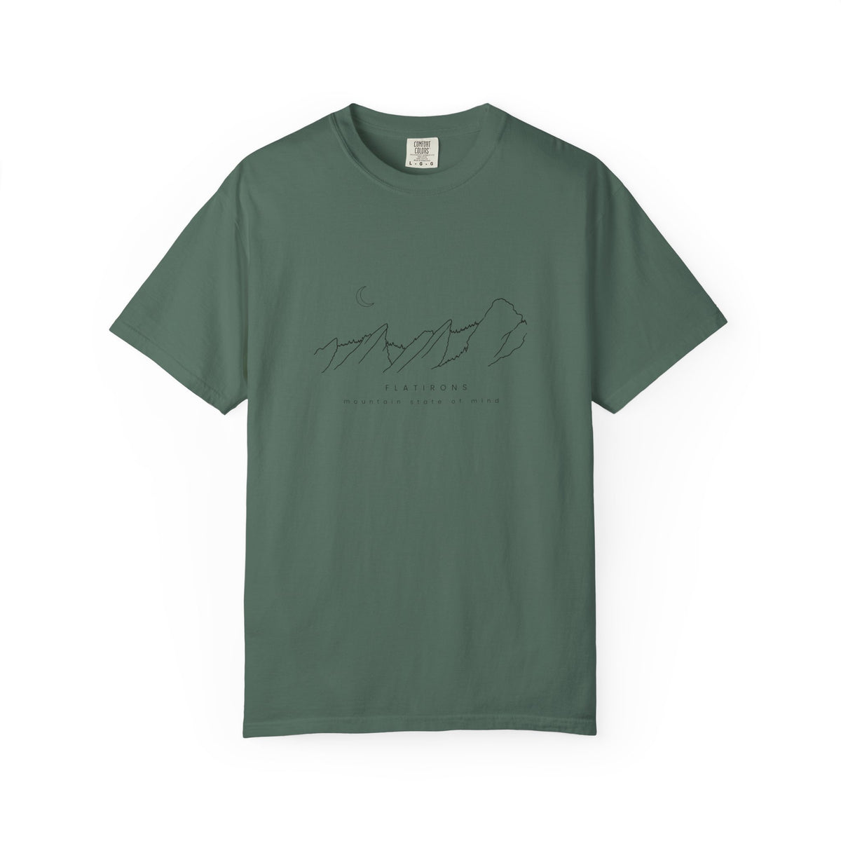Flatiron Mountain State of Mind Tee- Boulder Colorado- Thicker shirt