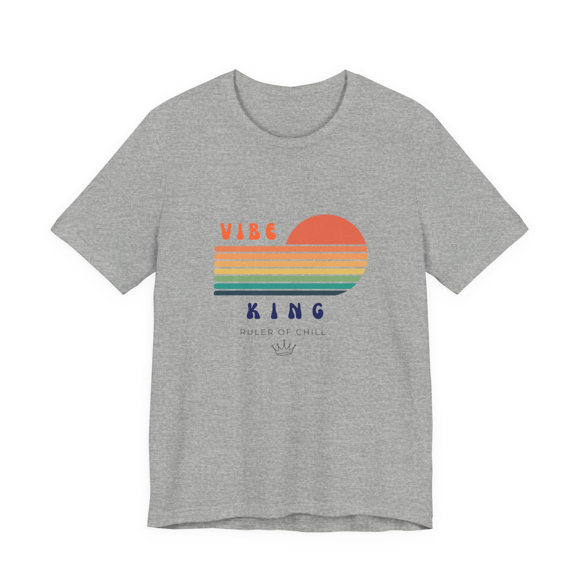 Vibe King Retro Sunset Tee