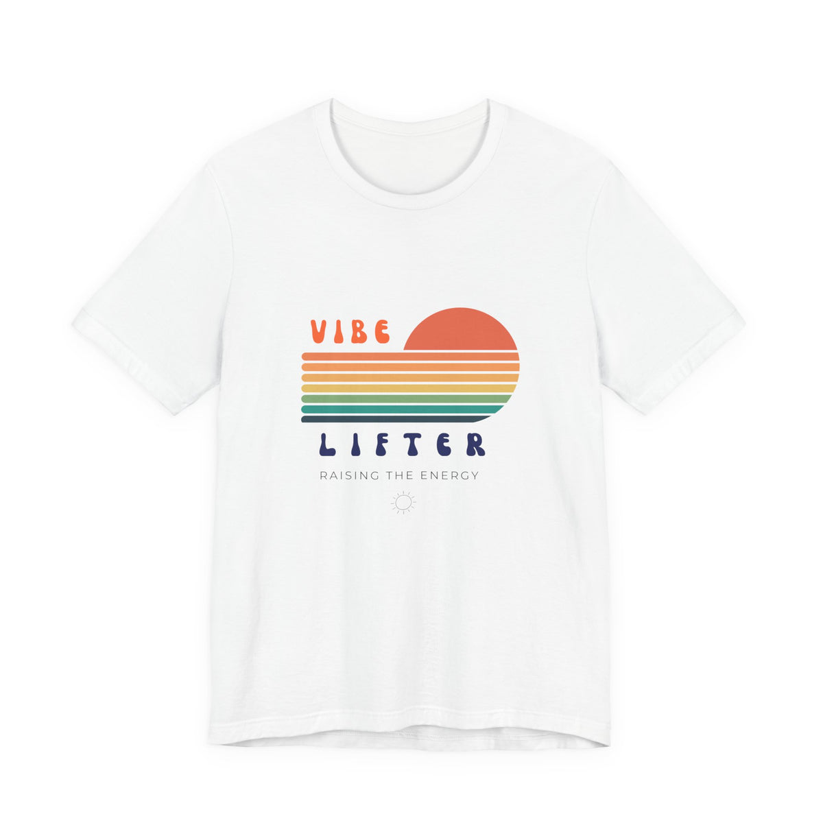 Vibe Lifter Retro Sunset Tee