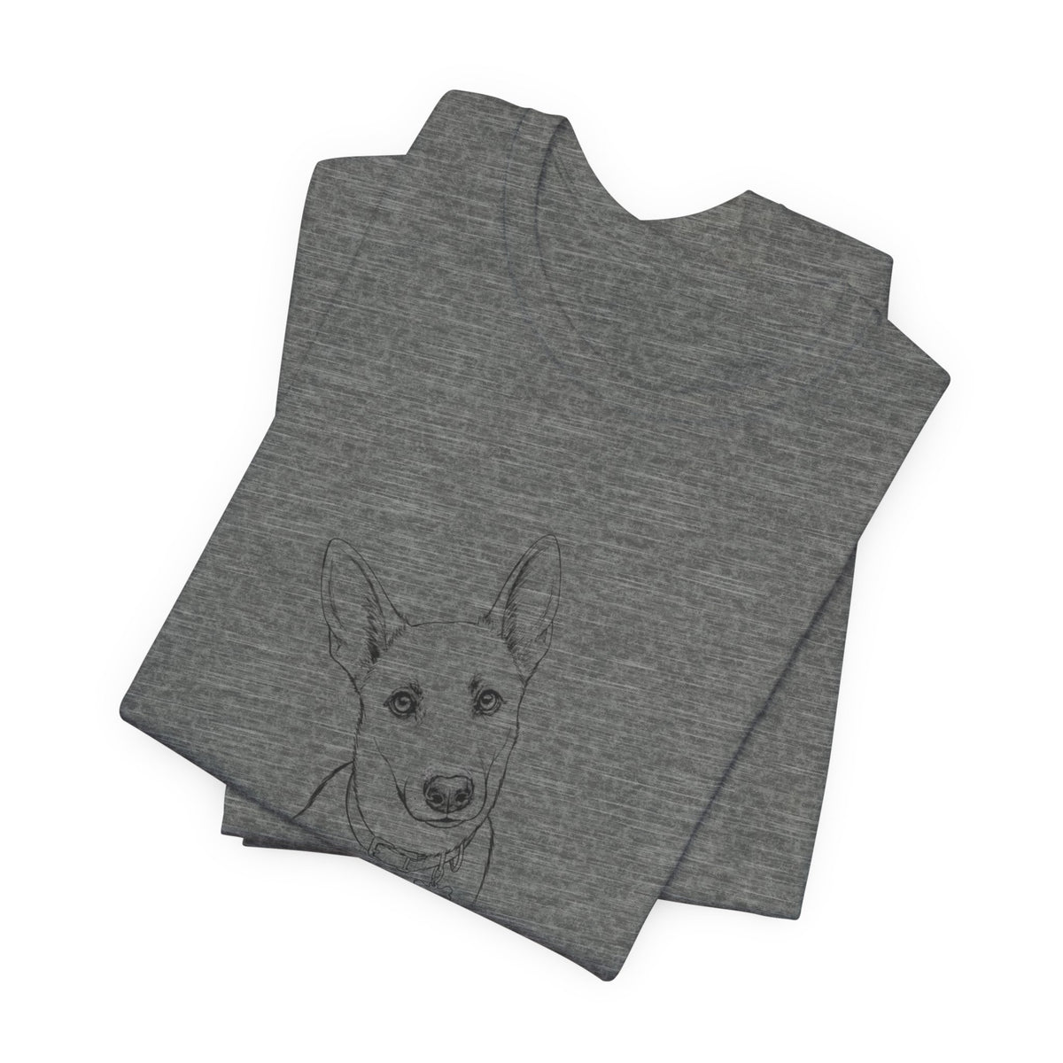 Seriously? Questioning Dog look tee