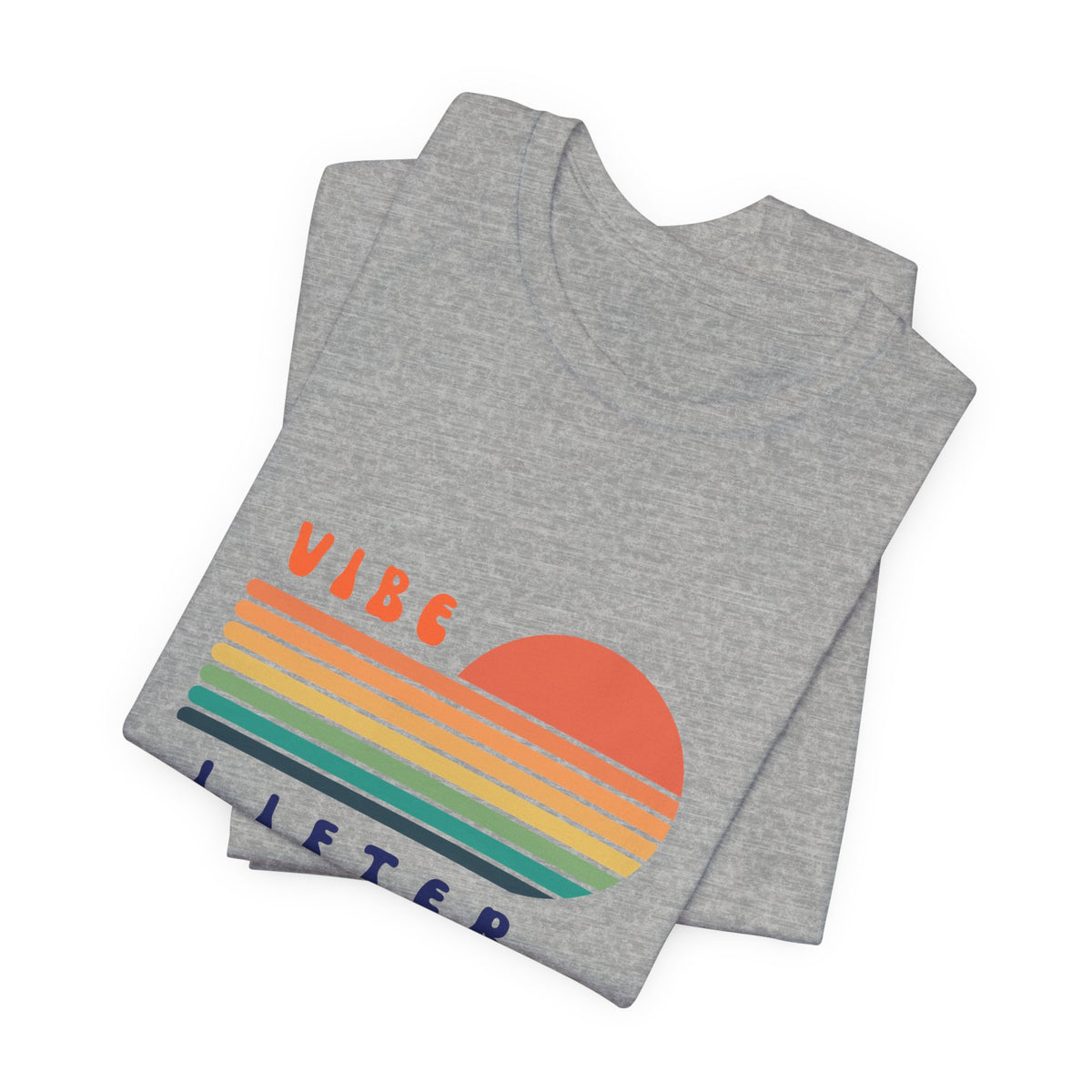 Vibe Lifter Retro Sunset Tee