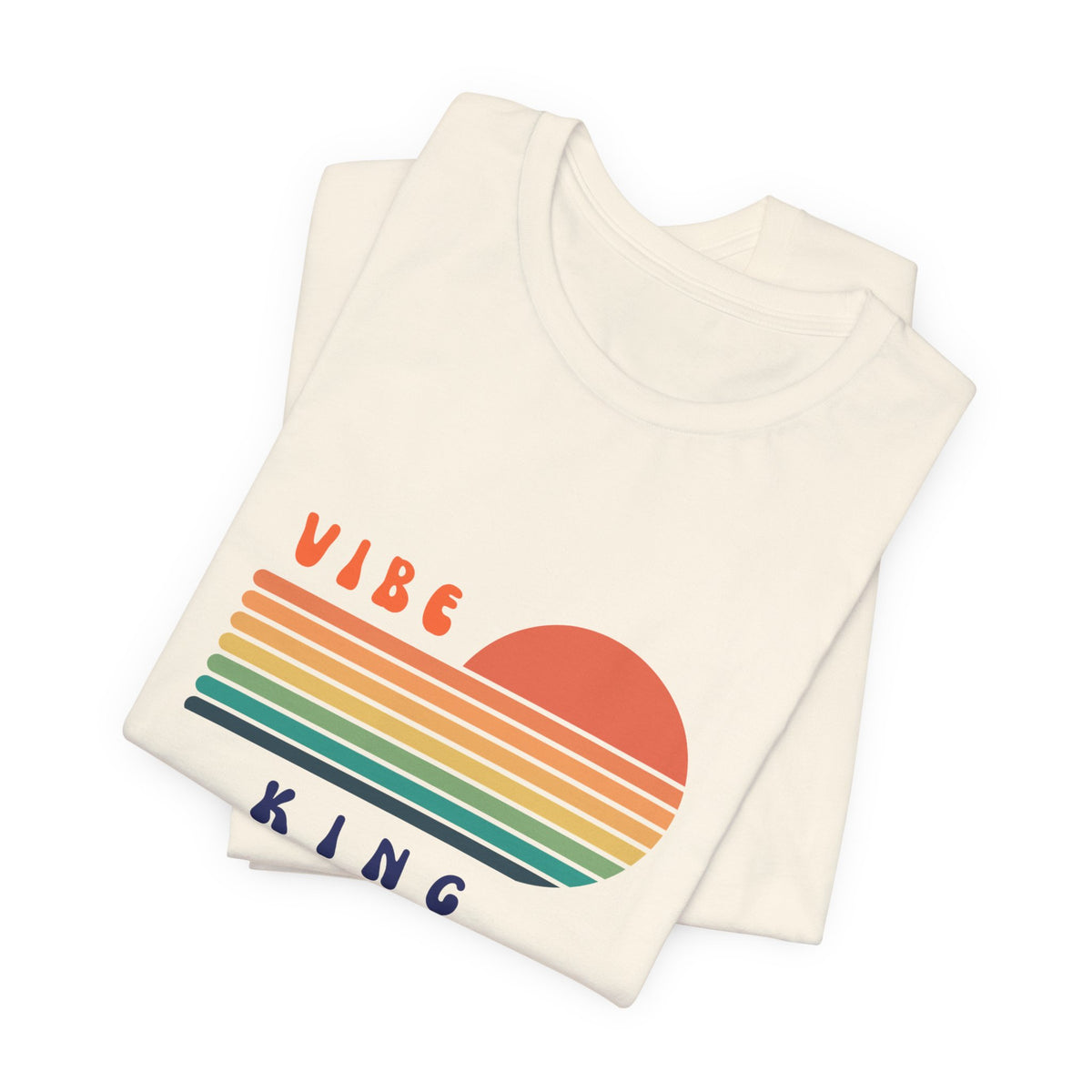 Vibe King Retro Sunset Tee