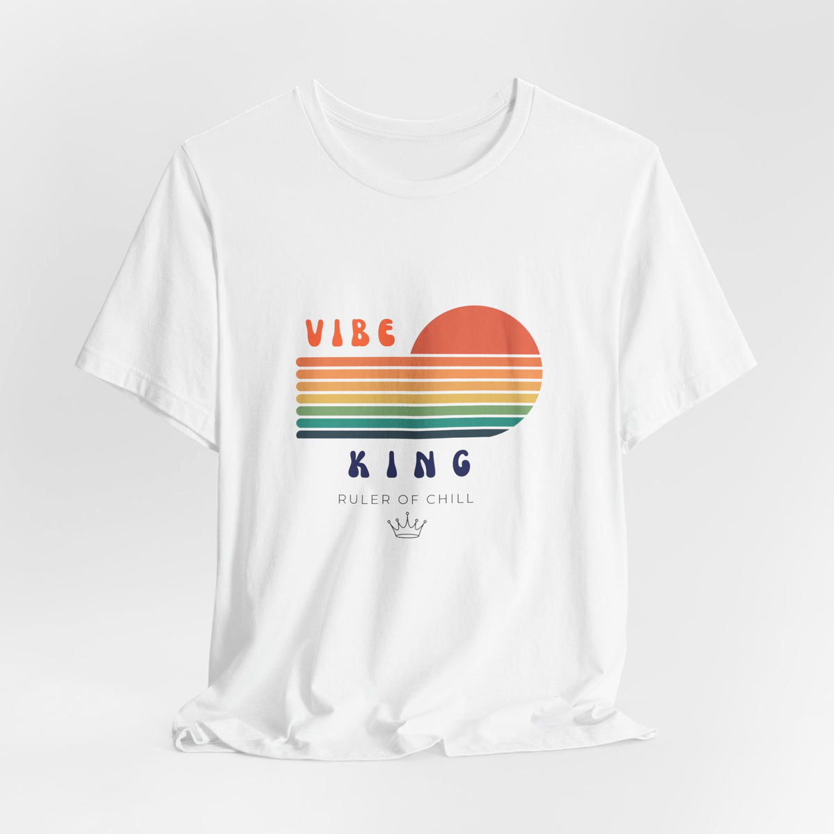 Vibe King Retro Sunset Tee
