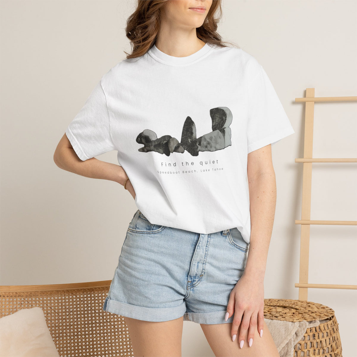 Find the Quiet T-Shirt — Minimal Graphic Tee