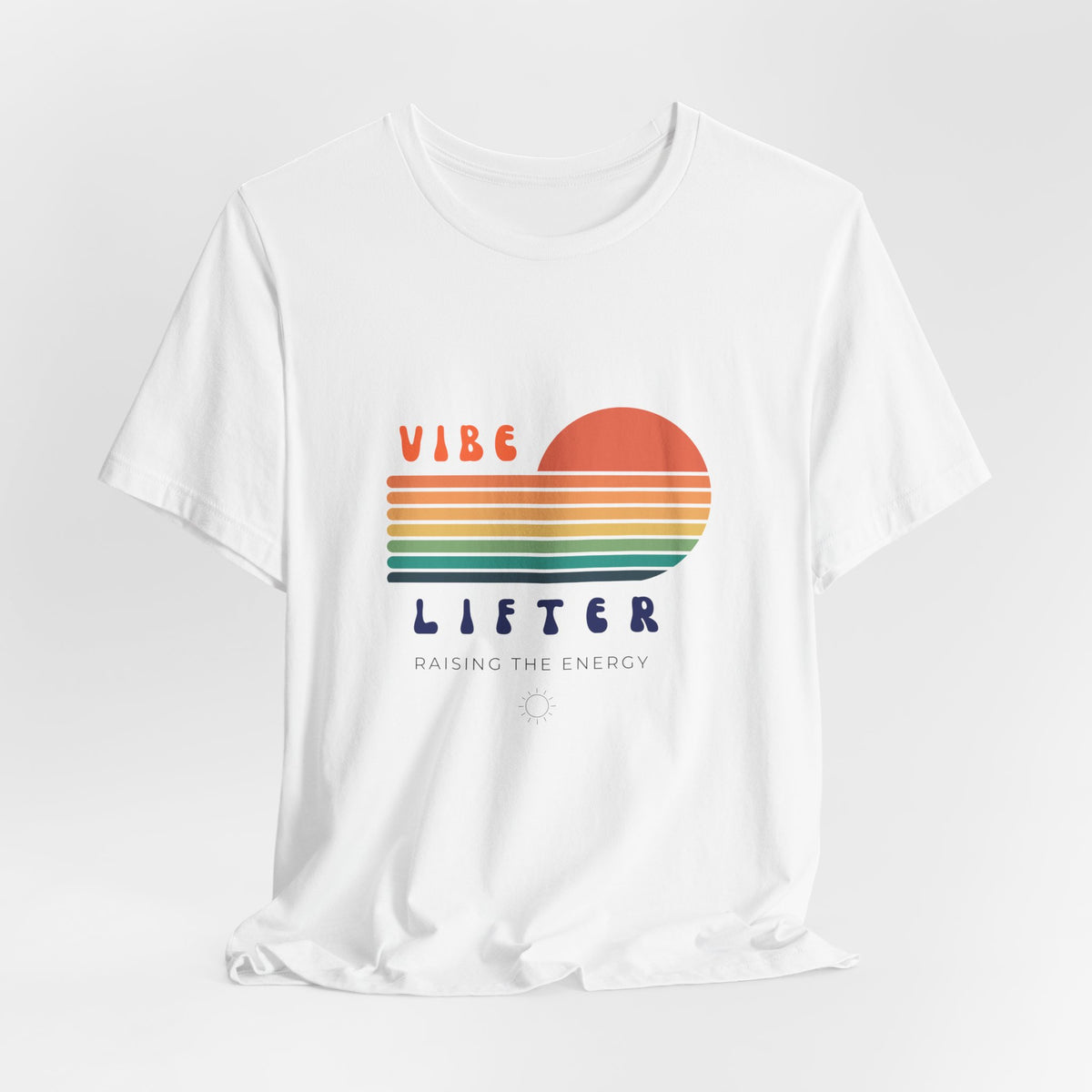 Vibe Lifter Retro Sunset Tee