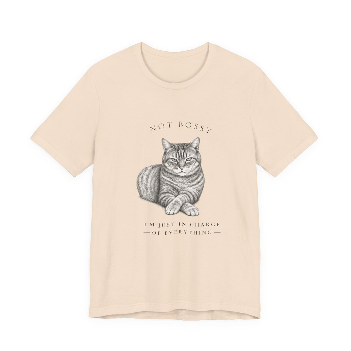 Bossy Boots - cat lover tee