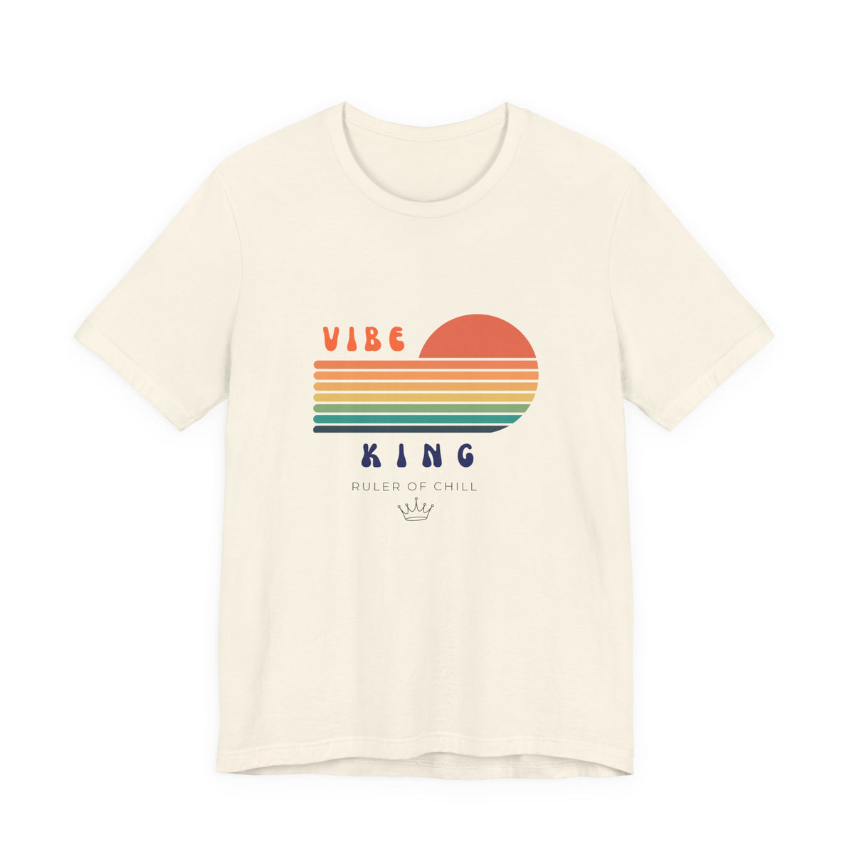 Vibe King Retro Sunset Tee