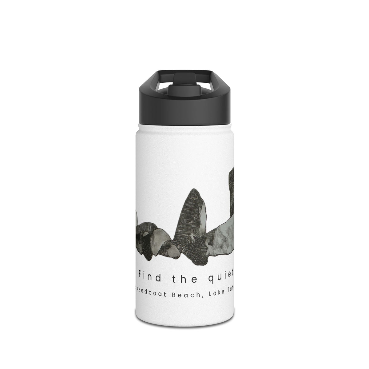 Find the Quiet — Stainless Steel Water Bottle