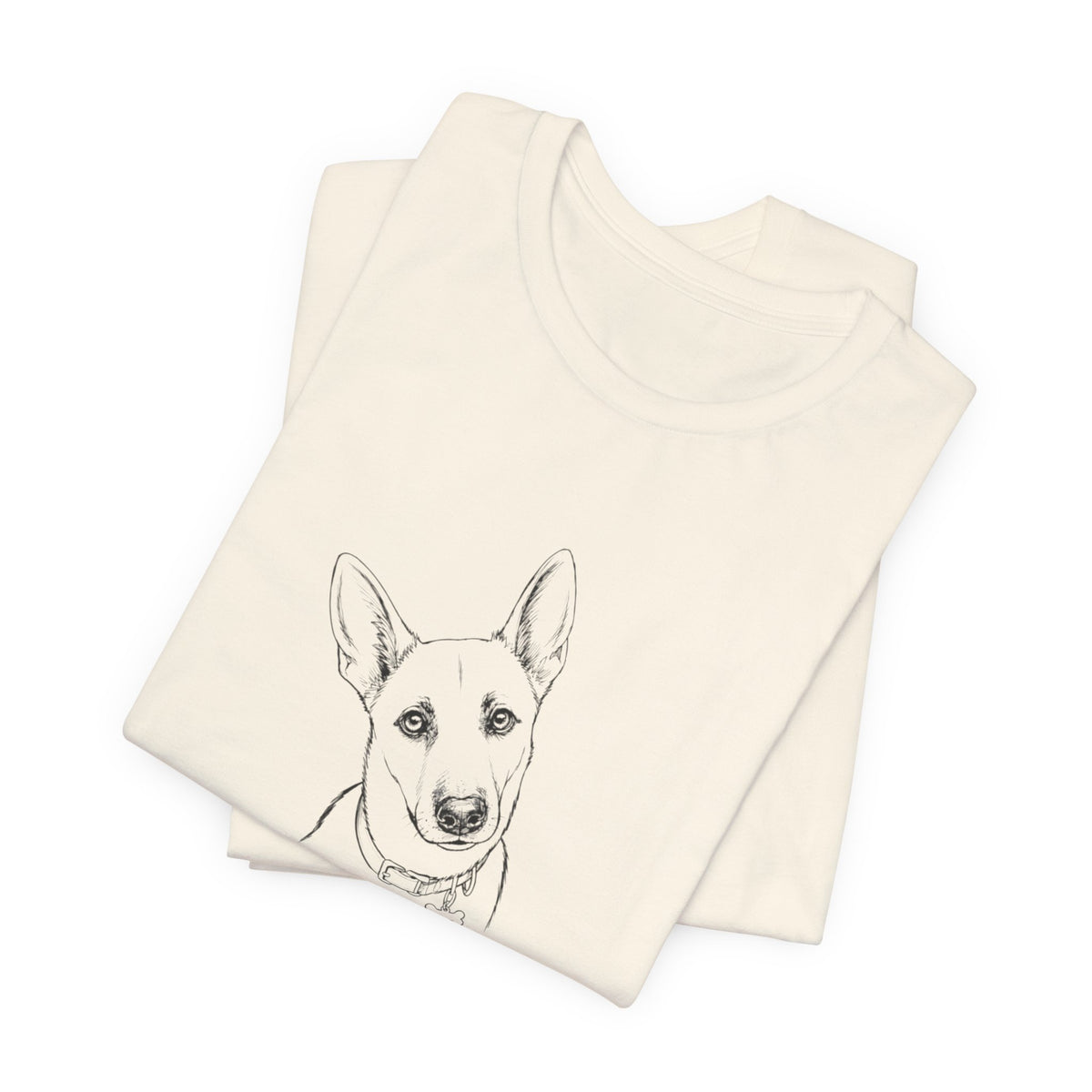 Seriously? Questioning Dog look tee