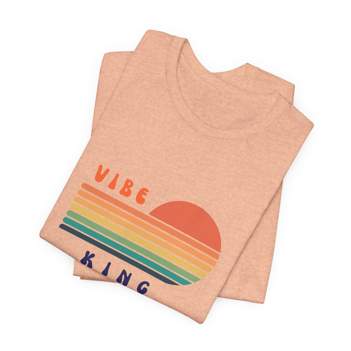 Vibe King Retro Sunset Tee