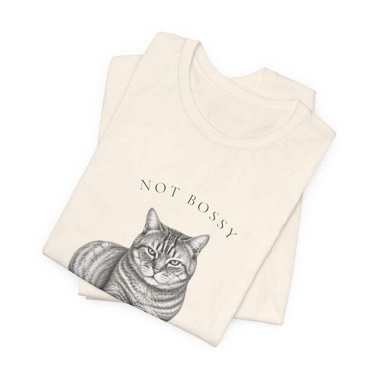 Bossy Boots - cat lover tee