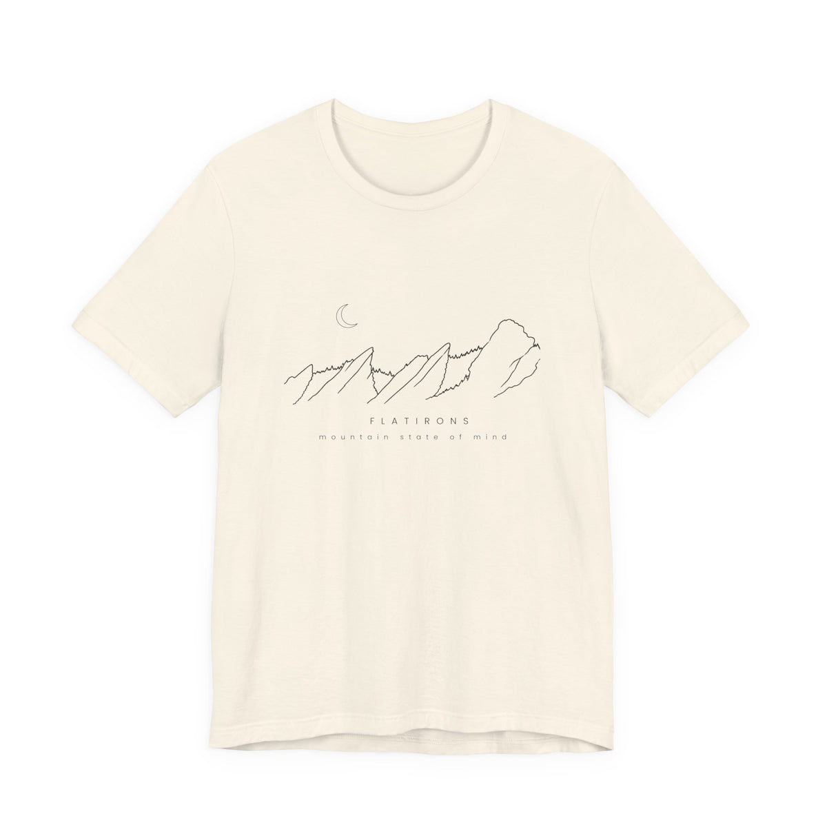 Flatiron Mountain State of Mind Tee- Boulder Colorado - Thinner Tee
