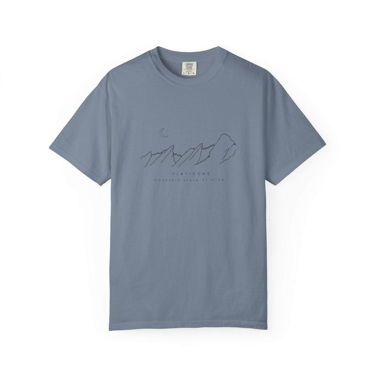 Flatiron Mountain State of Mind Tee- Boulder Colorado- Thicker shirt