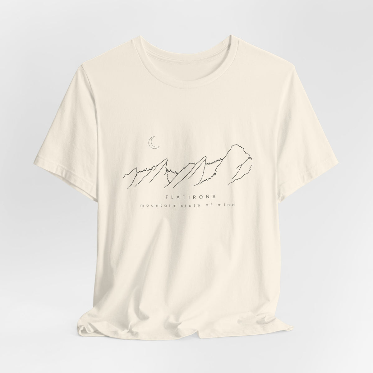 Flatiron Mountain State of Mind Tee- Boulder Colorado - Thinner Tee