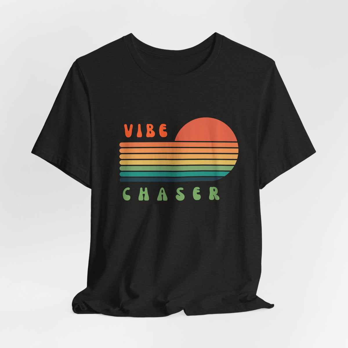 Vibe Chaser Retro Sunset Tee