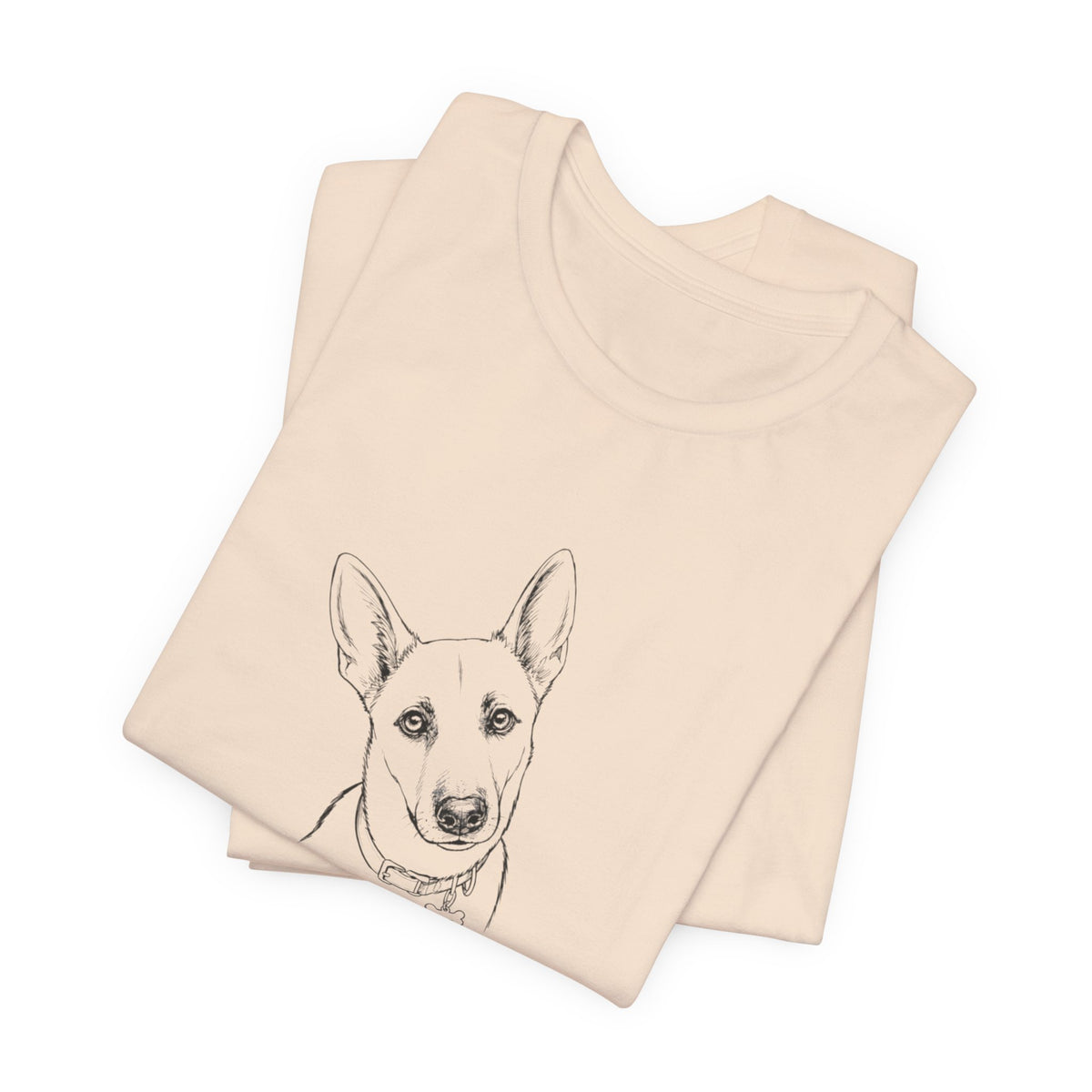 Seriously? Questioning Dog look tee