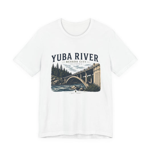 Yuba River Bridge Tee - Nevada City, ca