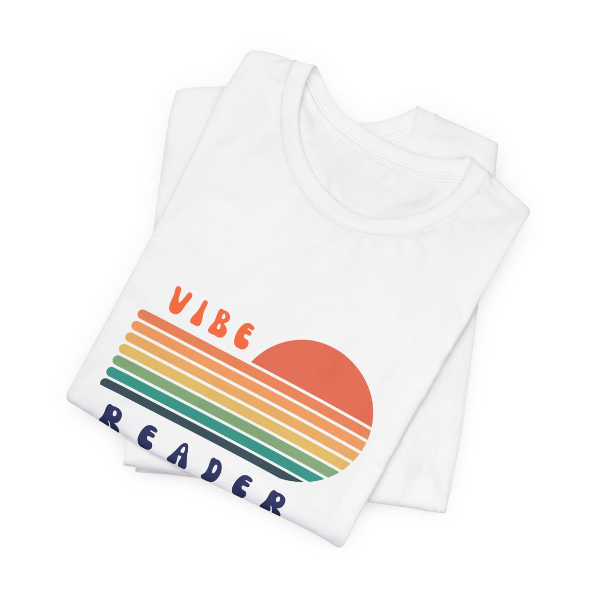 Vibe Reader Retro Sunset Tee