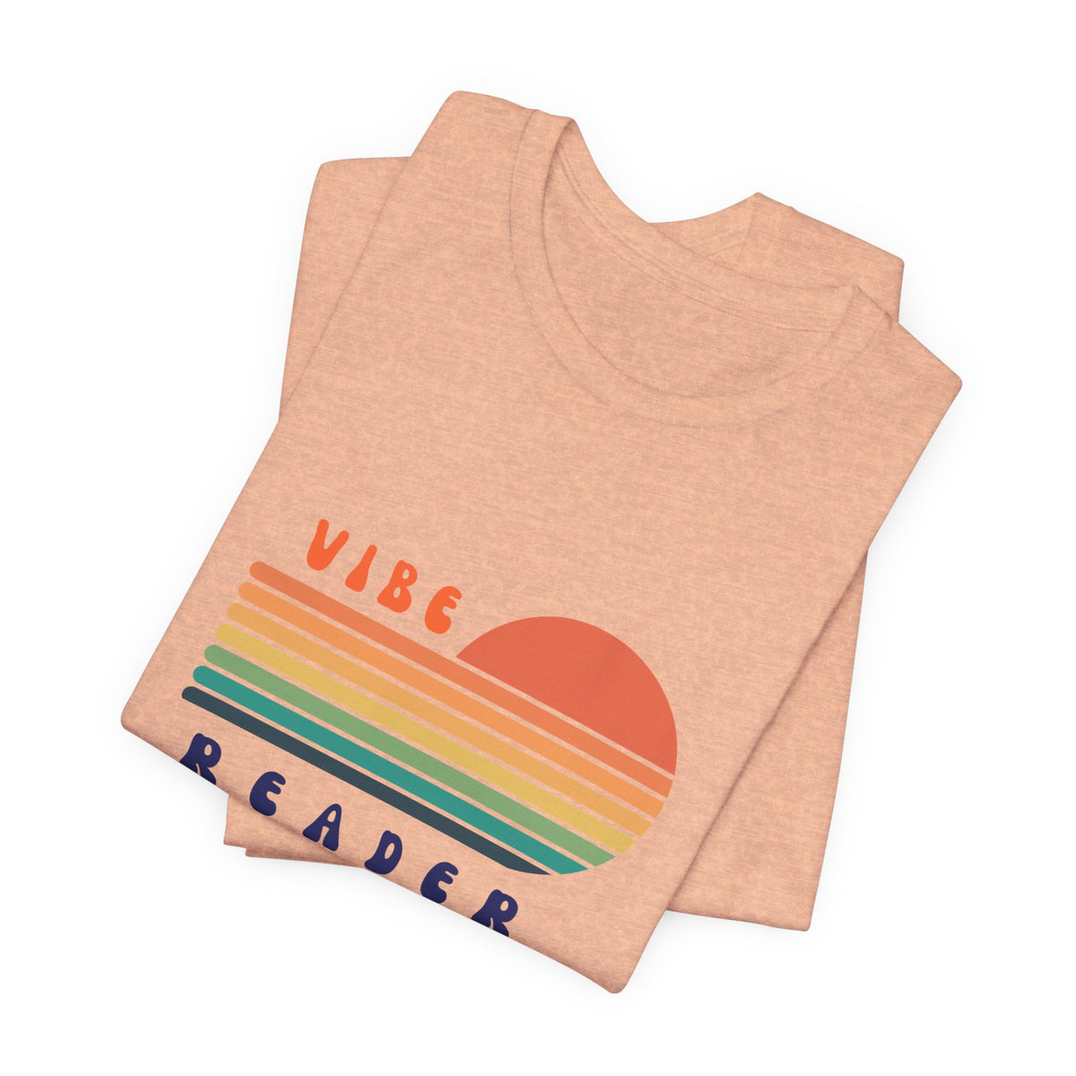 Vibe Reader Retro Sunset Tee