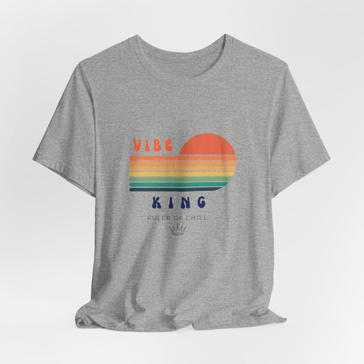 Vibe King Retro Sunset Tee