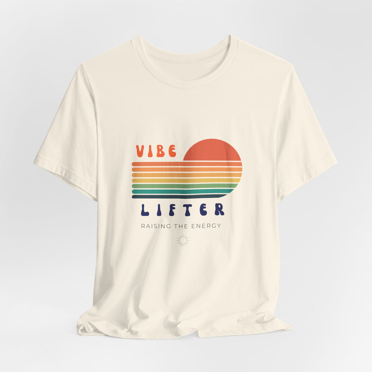 Vibe Lifter Retro Sunset Tee