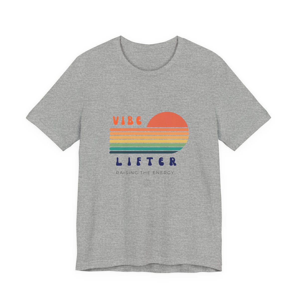 Vibe Lifter Retro Sunset Tee