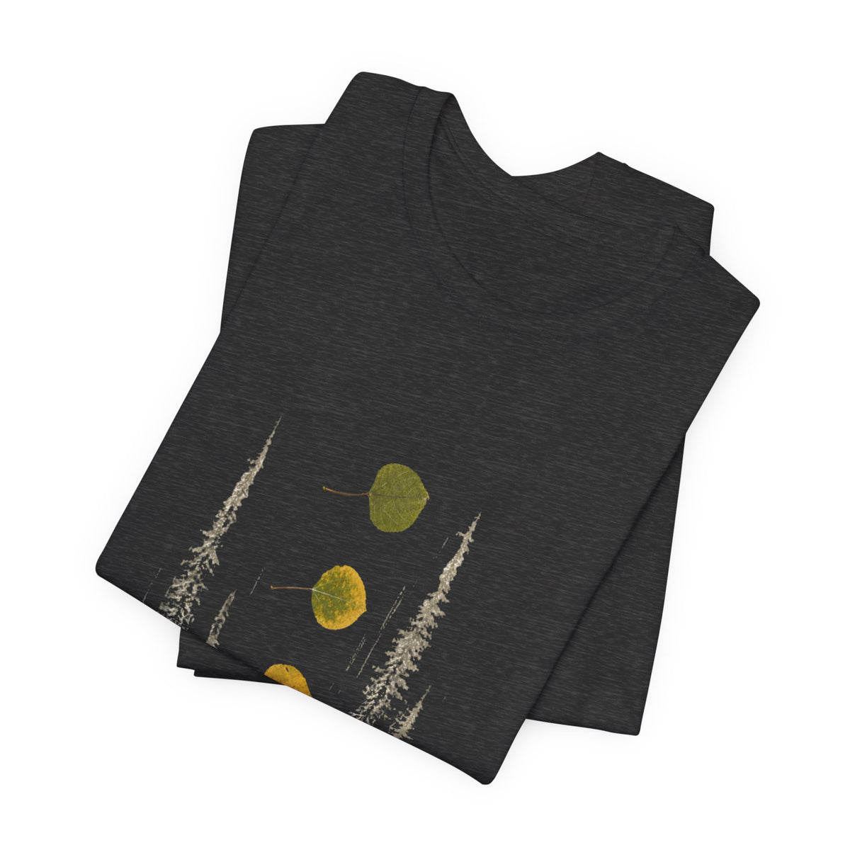 Aspen leaf tee-Rocky Mountain Colorado