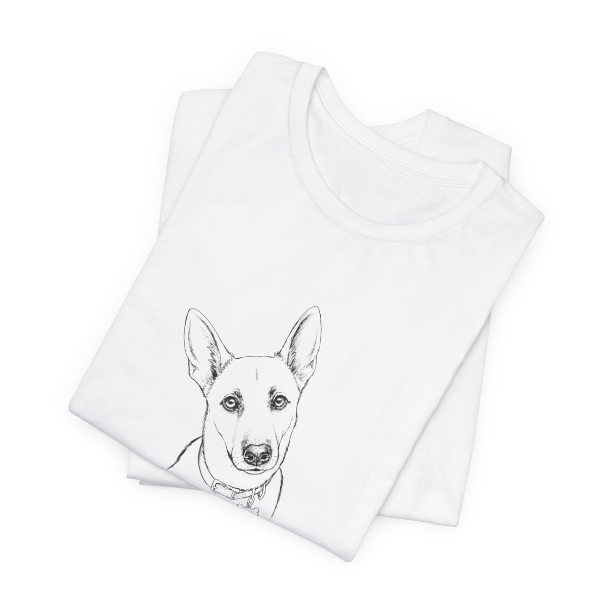 Seriously? Questioning Dog look tee
