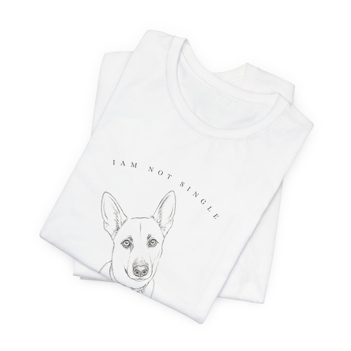 I'm Not Single – Belgian Malinois Tee