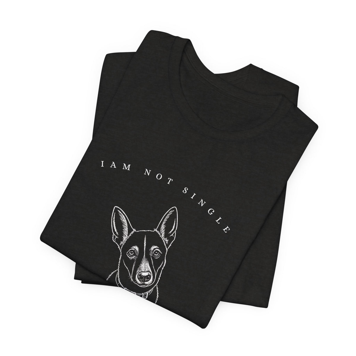 I'm Not Single – Belgian Malinois Tee- Dark style