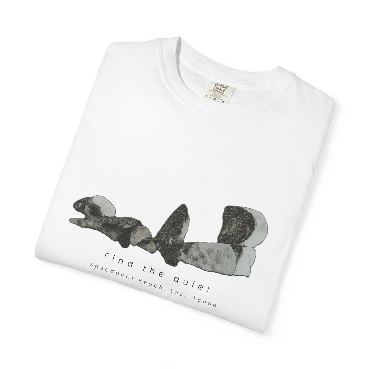 Find the Quiet T-Shirt — Minimal Graphic Tee