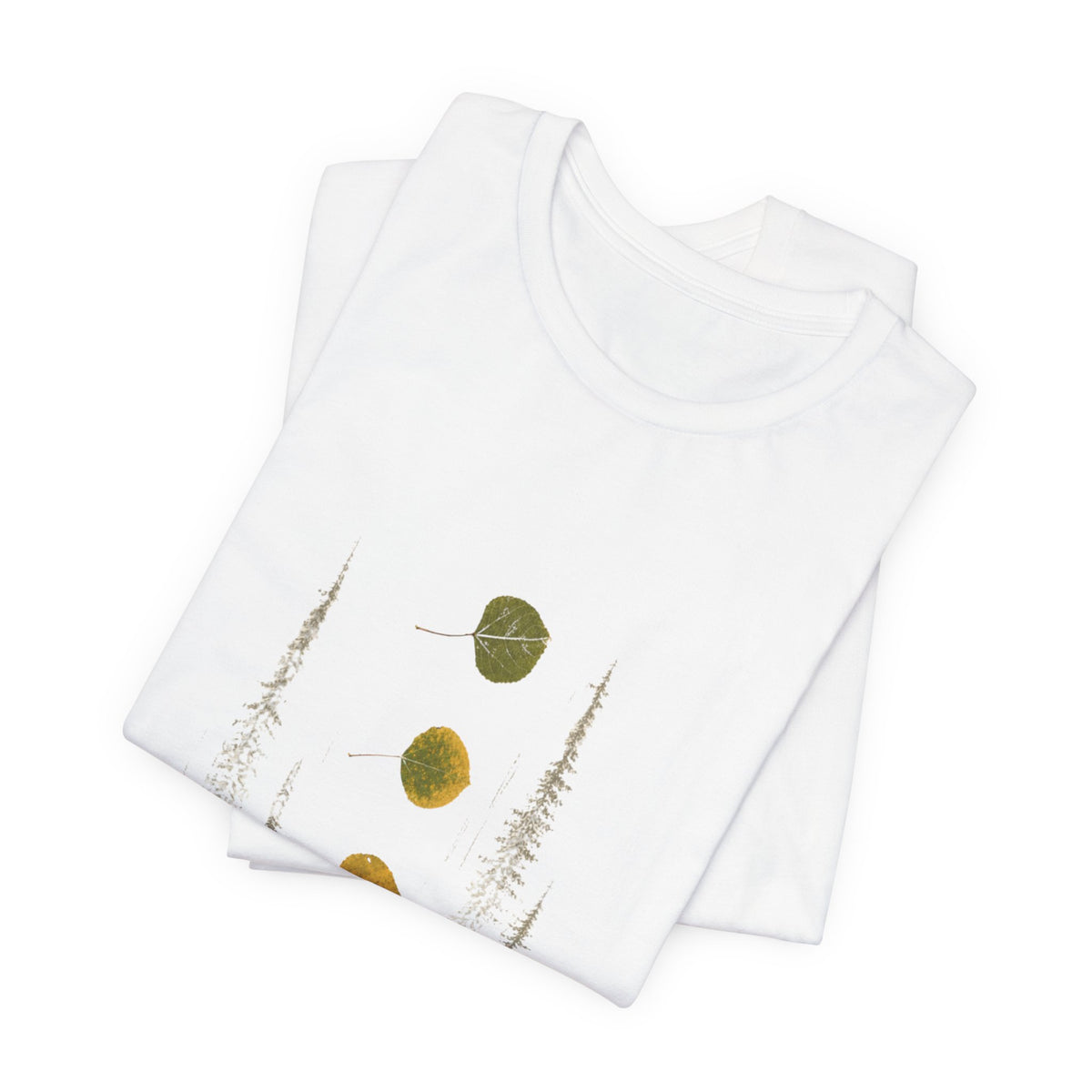 Aspen leaf tee-Rocky Mountain Colorado