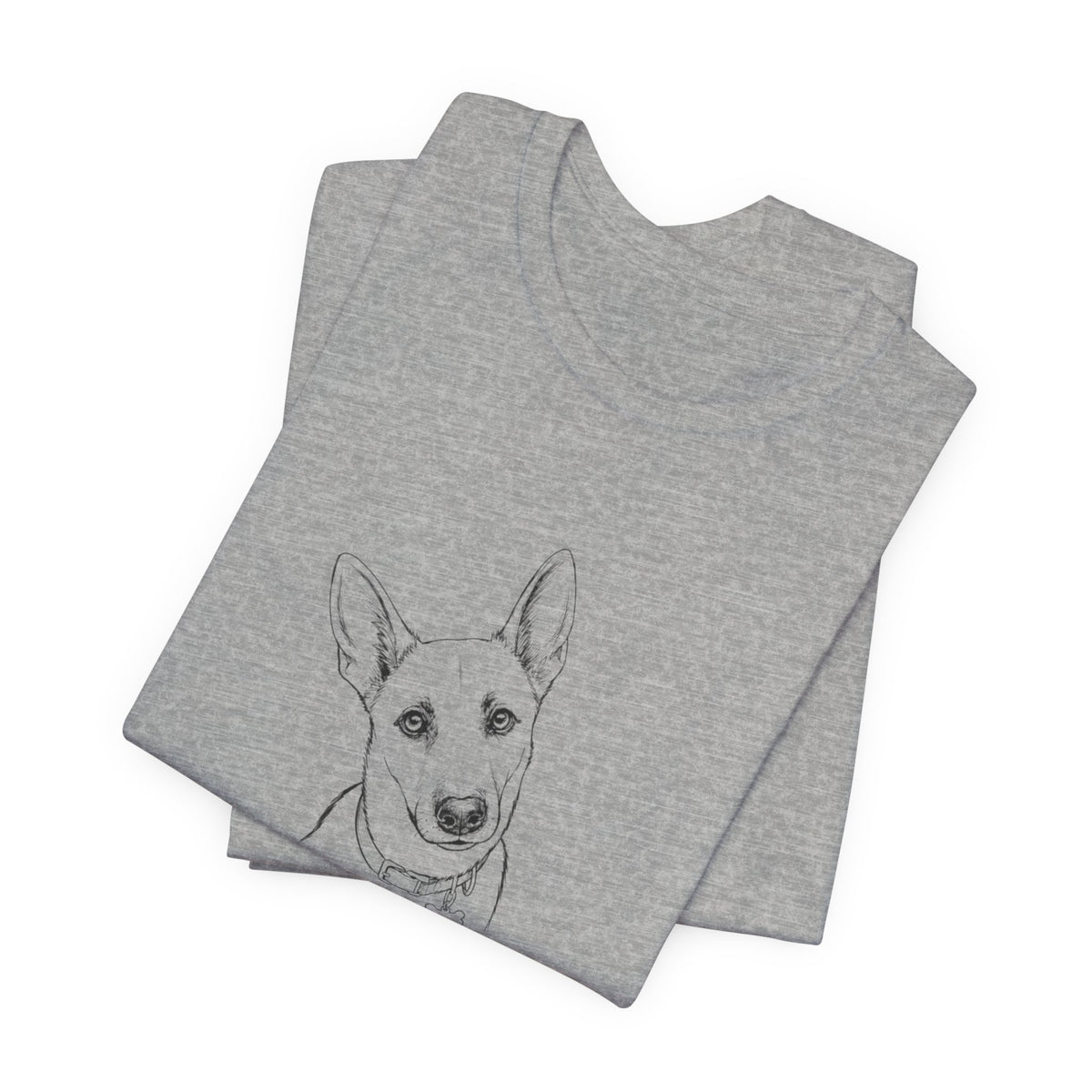 Seriously? Questioning Dog look tee
