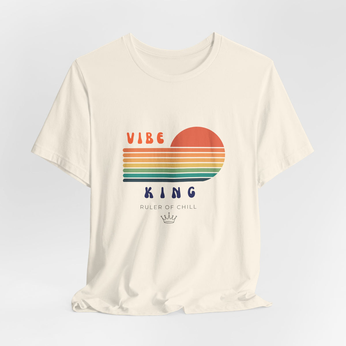 Vibe King Retro Sunset Tee