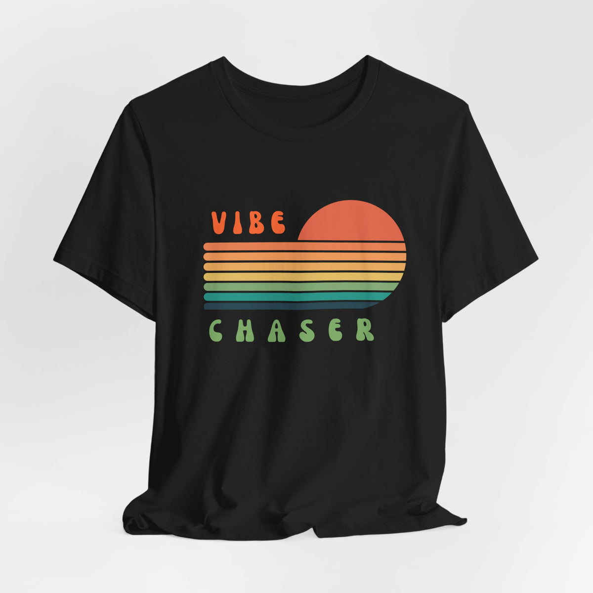 Vibe Chaser Retro Sunset Tee