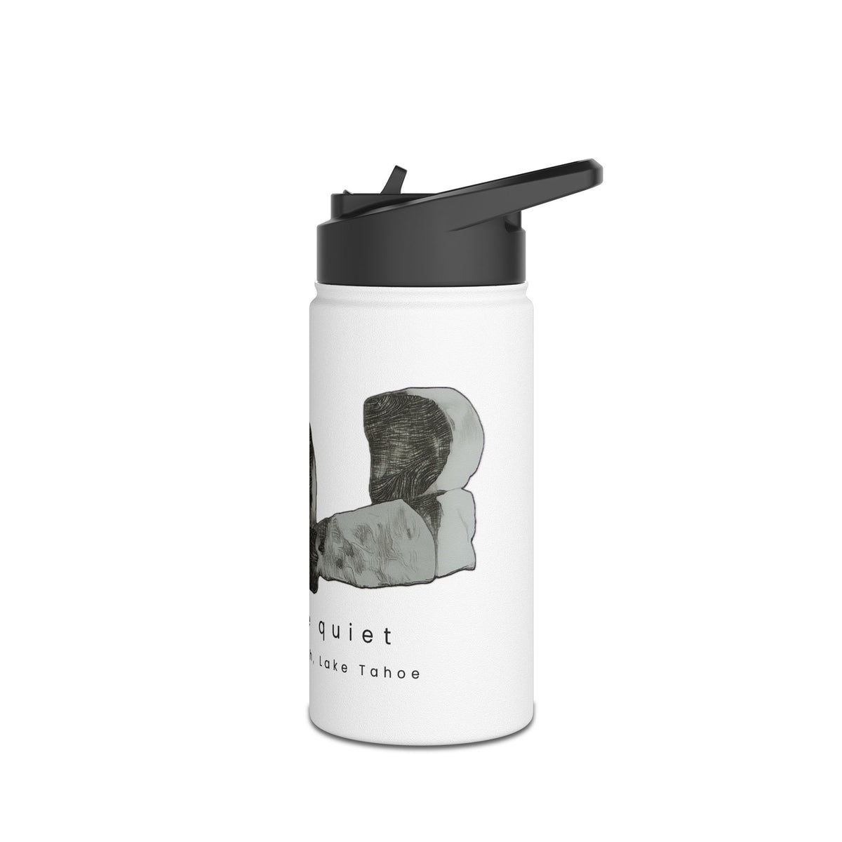 Find the Quiet — Stainless Steel Water Bottle