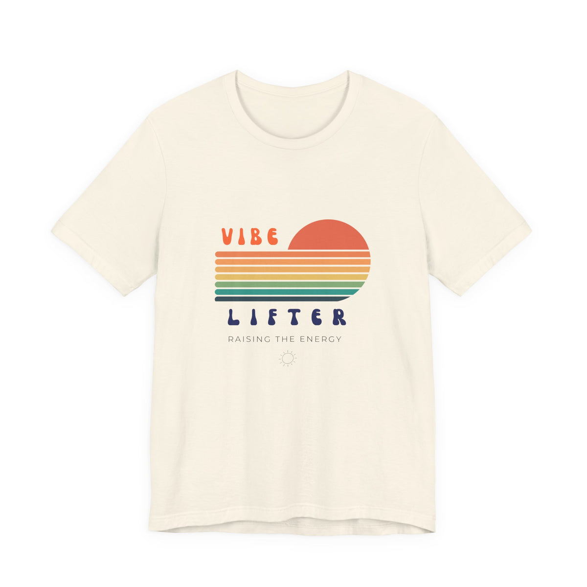 Vibe Lifter Retro Sunset Tee