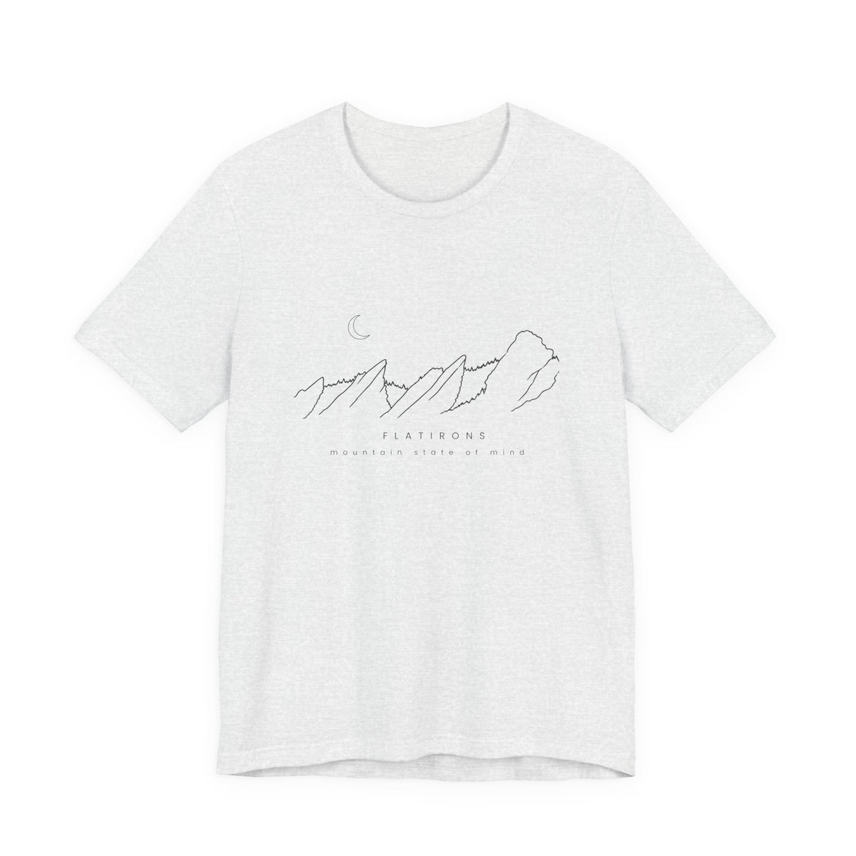 Flatiron Mountain State of Mind Tee- Boulder Colorado - Thinner Tee