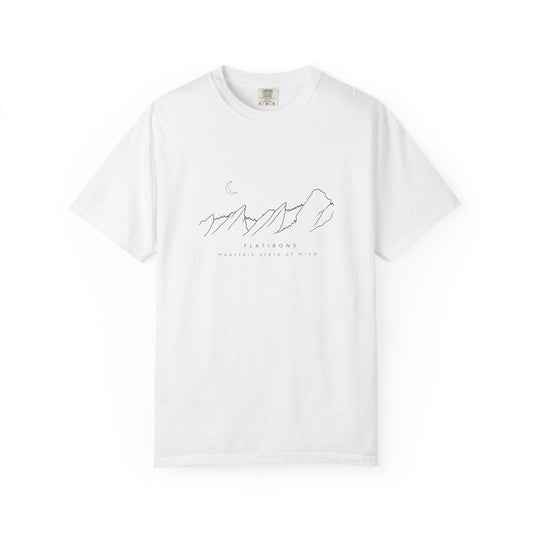 Flatiron Mountain State of Mind Tee- Boulder Colorado- Thicker shirt