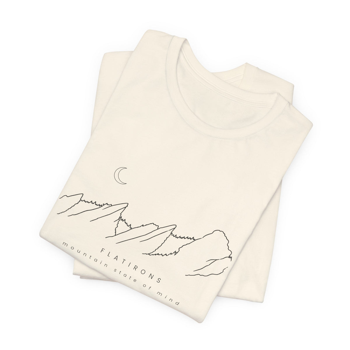 Flatiron Mountain State of Mind Tee- Boulder Colorado - Thinner Tee